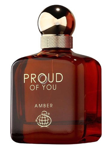 Fragrance World Proud of You Amber fragrance bottle