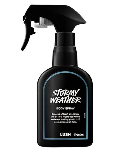 Lush Stormy Weather fragrance bottle