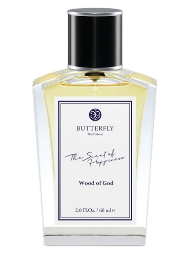Butterfly Thai Perfume Wood of God fragrance bottle