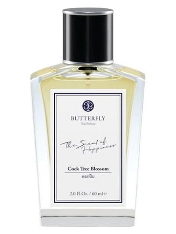 Butterfly Thai Perfume Cork Tree Blossom fragrance bottle