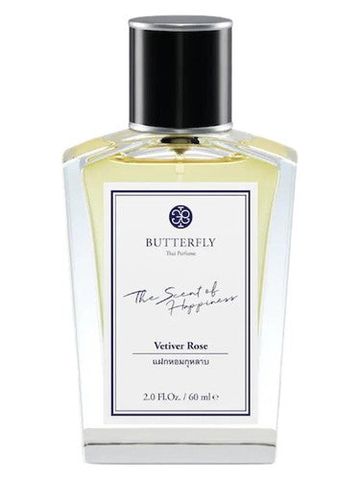 Butterfly Thai Perfume Vetiver Rose fragrance bottle