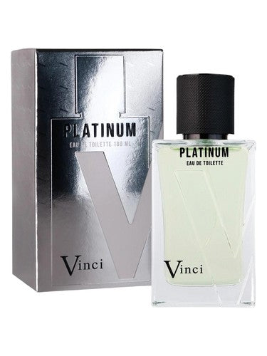 Vinci Platinum fragrance bottle
