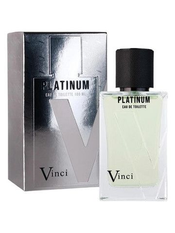 Vinci Platinum fragrance bottle