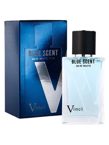 Vinci Blue Scent fragrance bottle