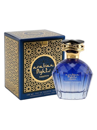 Vinci Arabian Nights Sapphire fragrance bottle