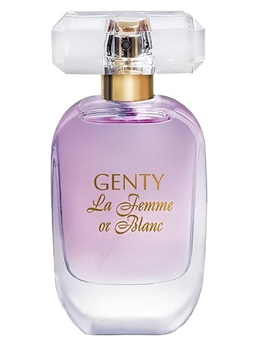 Parfums Genty La Femme Or Blanc fragrance bottle