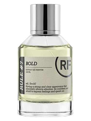 Rule Fragrances Rule #7 Bold fragrance bottle