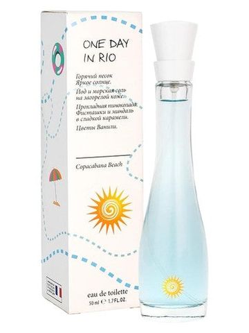 Iren Adler One Day in Rio fragrance bottle