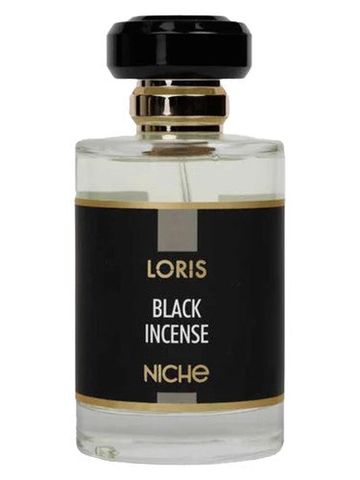 Loris Parfum Black Incence fragrance bottle