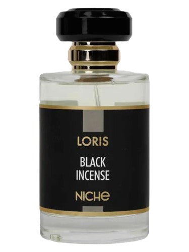 Loris Parfum Black Incence fragrance bottle