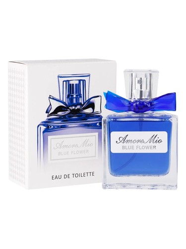 Iren Adler Amore Mio Blue Flower fragrance bottle