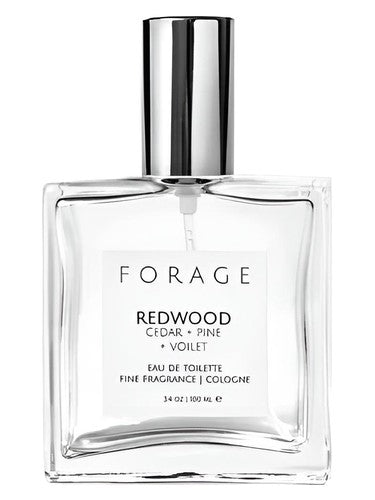 Forage Redwood fragrance bottle