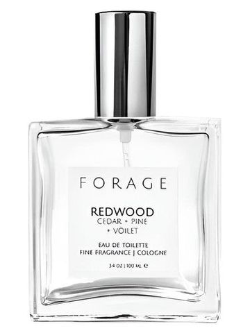 Forage Redwood fragrance bottle