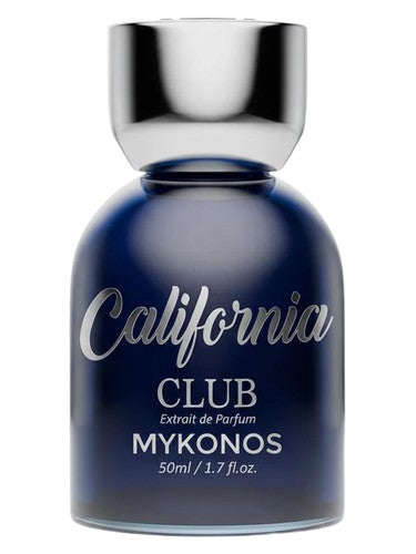 Mykonos California Club fragrance bottle