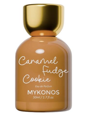 Mykonos Caramel Fudge Cookie fragrance bottle