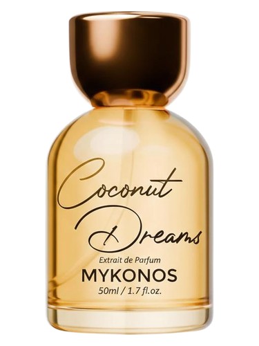 Mykonos Coconut Dreams fragrance bottle