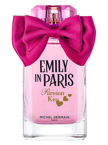 Michel Germain Emily in Paris Parisian Kiss fragrance bottle