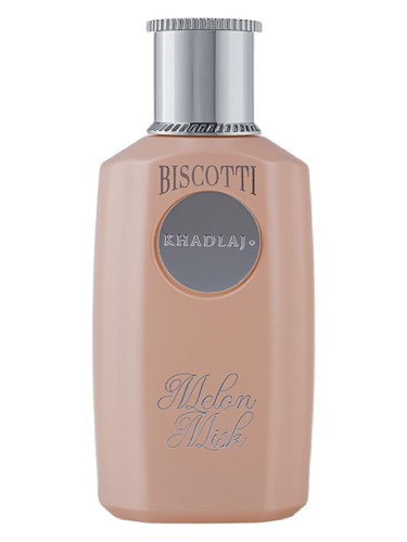Khadlaj Perfumes Biscotti Melon Misk fragrance bottle