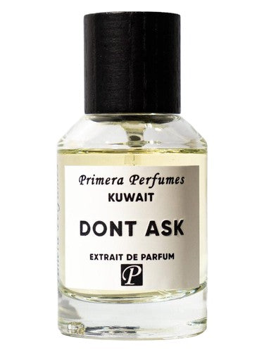 Primera Perfumes Don’t Ask fragrance bottle