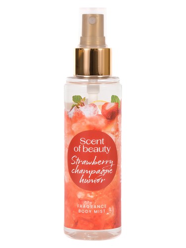 Scent of Beauty Strawberry Champagne Humor fragrance bottle