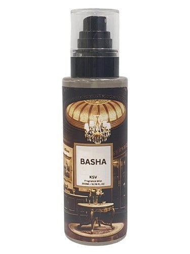 KSV Basha fragrance bottle