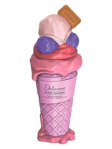 Le Bonheur Perfumes Delicious Berry Sundae fragrance bottle