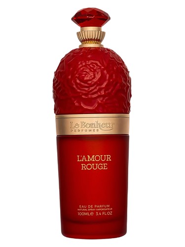 Le Bonheur Perfumes L'Amour Rouge fragrance bottle