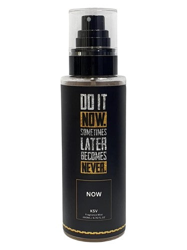 KSV Now fragrance bottle