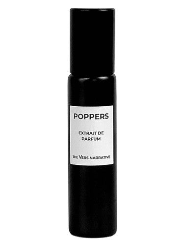 The Vers Narrative Poppers fragrance bottle