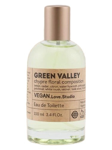 Vinci Green Valley fragrance bottle