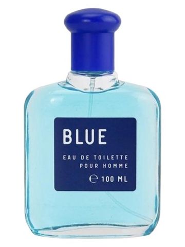 Red Label Color Essences Blue fragrance bottle