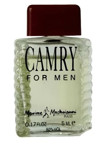 Maxime Mastroianni Camry for Men fragrance bottle