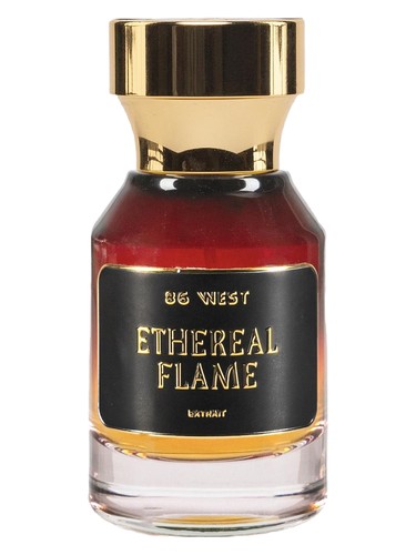 86 West Ethereal Flame fragrance bottle