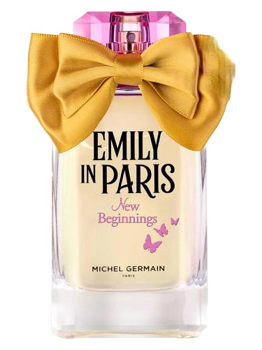 Michel Germain Emily in Paris New Beginnings fragrance bottle