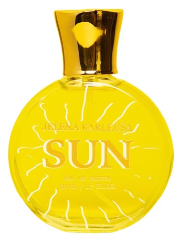 Jelena Karleuša Sun fragrance bottle