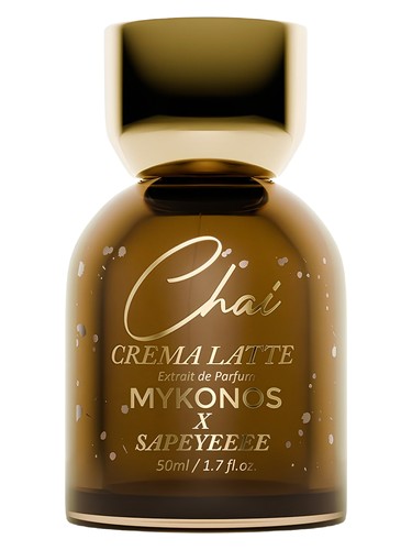 Mykonos Chai Crema Latte fragrance bottle