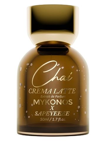 Mykonos Chai Crema Latte fragrance bottle
