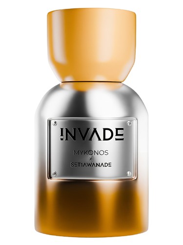 Mykonos Invade fragrance bottle