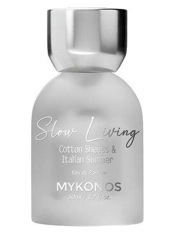Mykonos Slow Living fragrance bottle