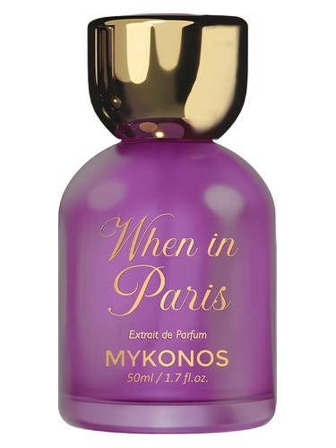 Mykonos When in Paris fragrance bottle