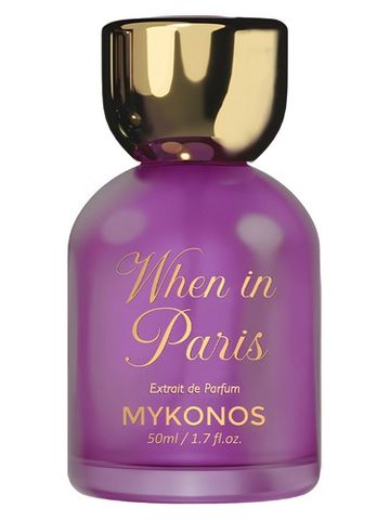 Mykonos When in Paris fragrance bottle