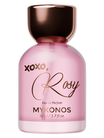 Mykonos XoXo, Rosy fragrance bottle