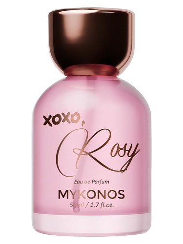 Mykonos XoXo, Rosy fragrance bottle