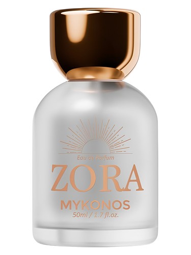 Mykonos Zora fragrance bottle