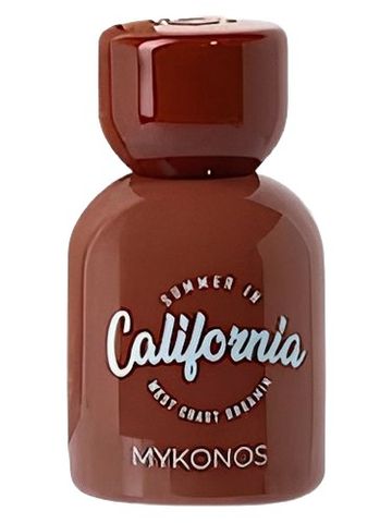 Mykonos California fragrance bottle