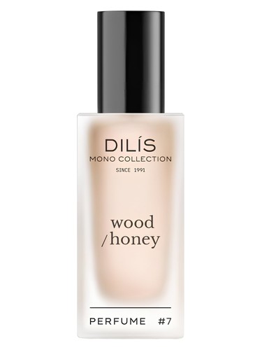 Dilís Parfum #7 wood/honey fragrance bottle