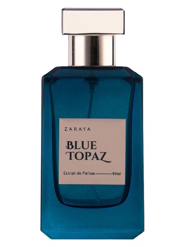 Zaraya Blue Topaz fragrance bottle