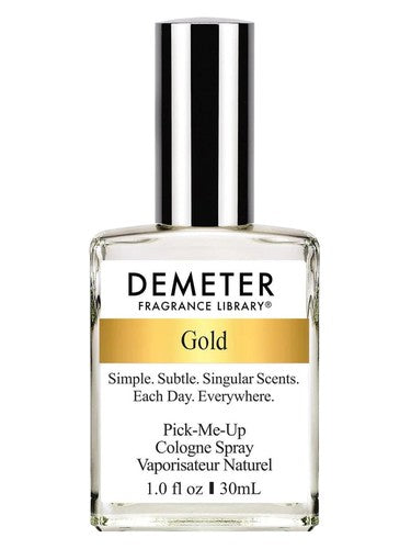 Demeter Fragrance Gold fragrance bottle