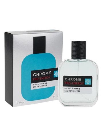 Red Label Pro-Energy Chrome fragrance bottle