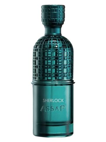Assaf Sherlock fragrance bottle